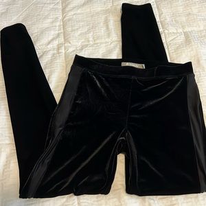 Girls Velour Side Stripe Pants -Size 16